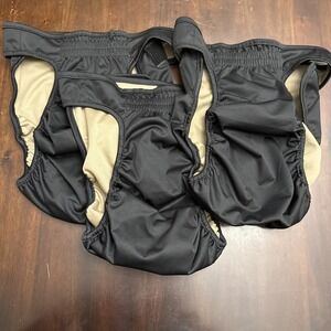 Dog Diapers (3 Pack) Reusable & Washable For Female Dogs-Heat Incontinence